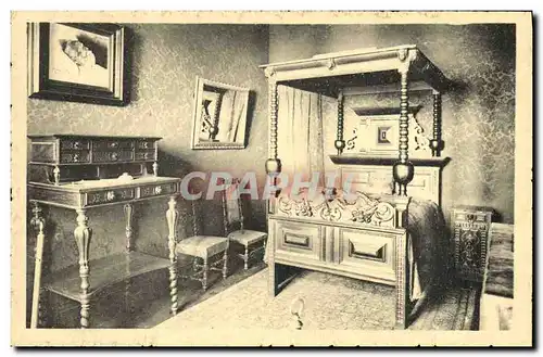Cartes postales Victor Hugo Cabinet de travail et chambre mortuaire
