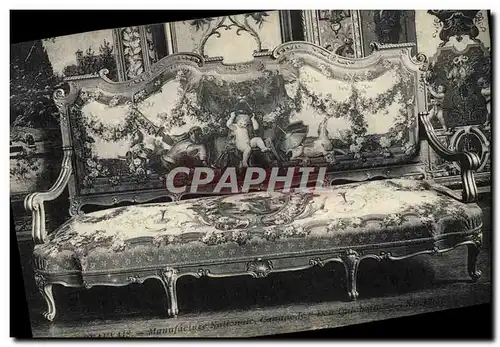 Cartes postales Beauvais Manufacture nationale Canape de Don Quichotte