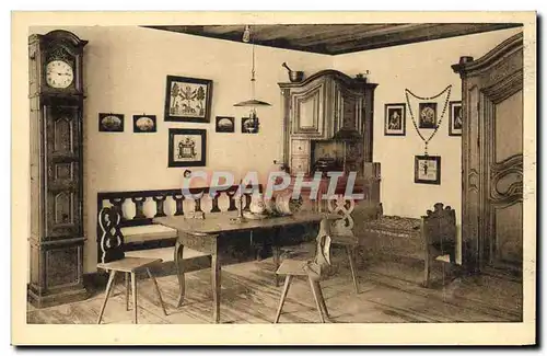 Cartes postales Musee des Unterlinden a Colmar Chambre alsacienne