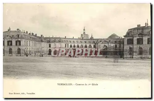 Cartes postales Militaria Versailles Caserne du 1er Genie