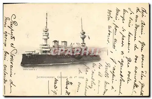 Cartes postales Bateau Jaureguiberry Cuirasse de 1er rang