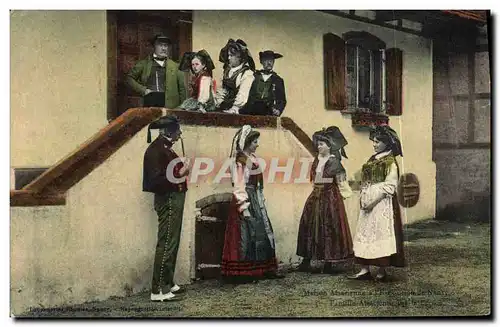 Cartes postales Folklore Alsace