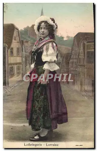 Cartes postales Folklore Lorraine