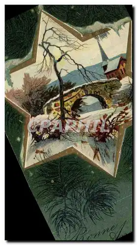 Cartes postales Fantaisie Bonne annee