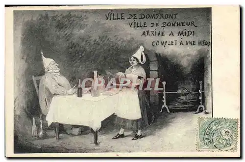 Cartes postales Cuisine Ville de Domfront