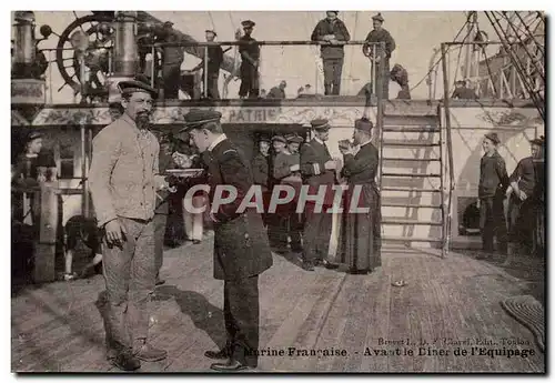 Cartes postales Cuisine Marine Francaise Avant le diner de l&#39equipage