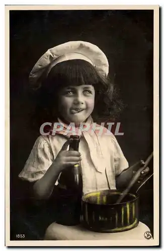 Cartes postales Cuisine Enfant