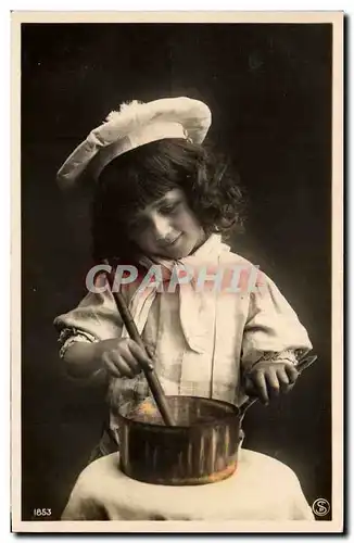 Cartes postales Cuisine Enfant