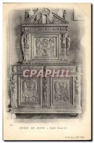 Cartes postales Musee de Dijon Buffet Henri II