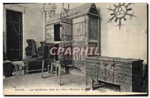 Cartes postales Noyon La cathedrale Salle du Tresor