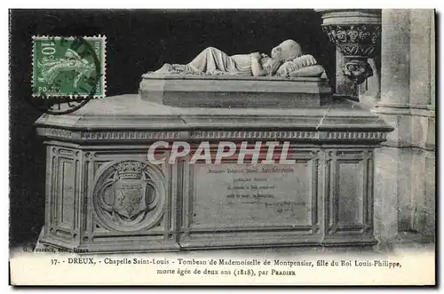 Cartes postales Dreux Chapelle Saint Louis Tombeau de Mademoiselle de Montpensier