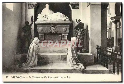 Ansichtskarte AK Carthage Le tombeau du cardinal Lavigerie