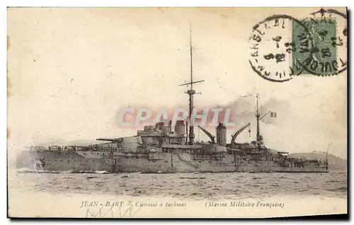 Cartes postales Bateau Jean Bart Cuirasse a turbines