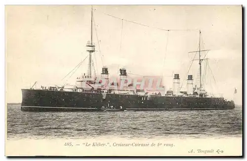 Cartes postales Bateau Le Kleber Croiseur Cuirasse de 1er rang