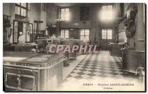Cartes postales Cuisine Paris Hopital Saint Joseph