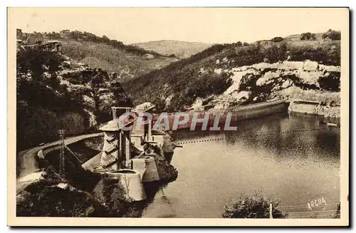 Cartes postales Electricite Vallee de la Truyere Barrage de Sarrans