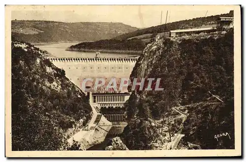 Cartes postales Electricite Vallee de la Truyere Le barrage de Sarrans