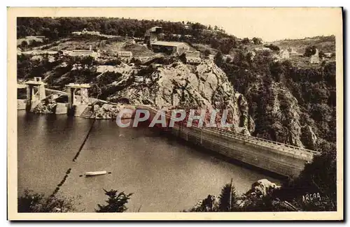 Cartes postales Electricite Vallee de la Truyere Le barrage de Sarrans