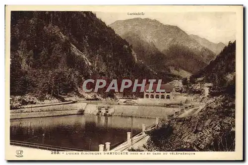 Cartes postales Electricite L&#39usine electrique d&#39Artouste et gare du Telepherique