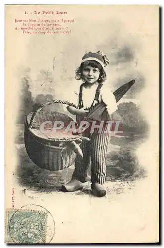 Cartes postales Fantaisie Enfant Le Petit Jean