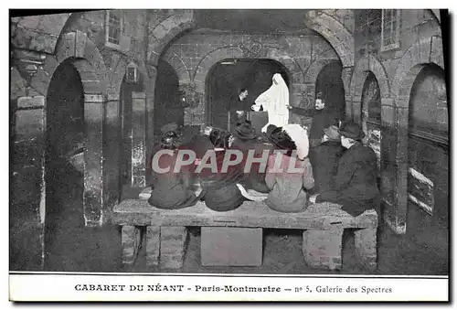 Cartes postales Paris Cabaret du Neant Montmartre Galerie des spectres