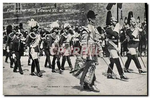 Cartes postales Funeral of King Edward VII at Windsor