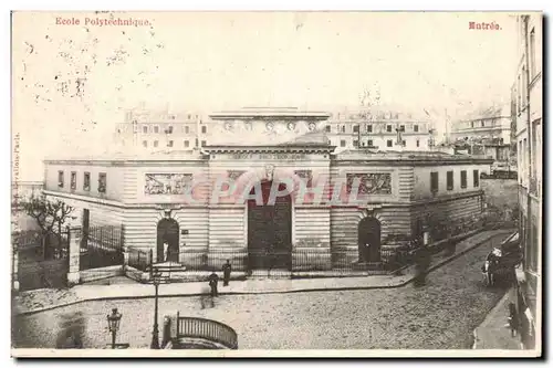 Cartes postales Militaria Ecole polytechnique Entree