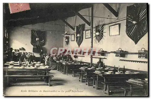 Ansichtskarte AK Militaria Ecole militaire de Rambouillet Le petit Refectoire