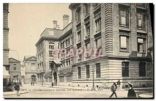 Cartes postales Ecole Centrale Paris Entree des eleves