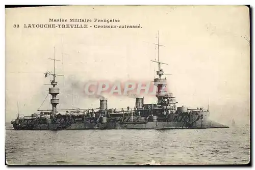 Cartes postales Bateau Latouche Treville Croiseur Cuirasse