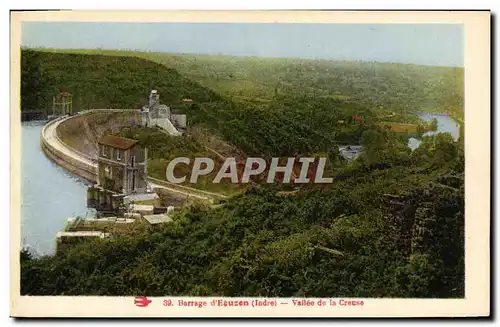 Ansichtskarte AK Electricite Barrage d&#39Eguzon Vallee de la Creuse