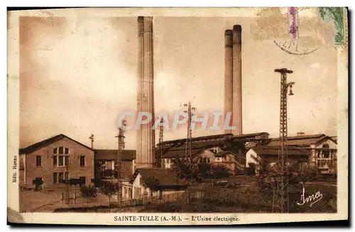 Cartes postales Electricite Saint Tulle L&#39usine electrique