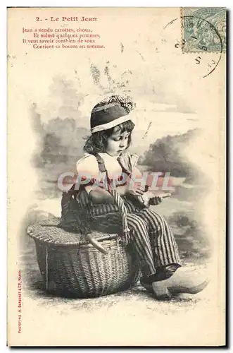 Cartes postales Fantaisie Enfant Le Petit Jean