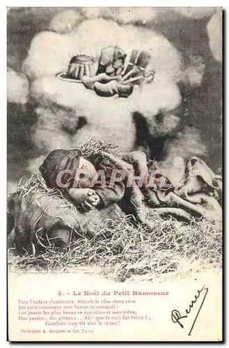 Cartes postales Fantaisie Enfant Le Noel du Petit Ramoneur