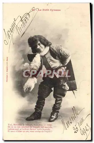 Cartes postales Fantaisie Enfant Le Petit Cyrano