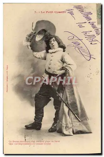 Cartes postales Fantaisie Enfant Le Petit Cyrano