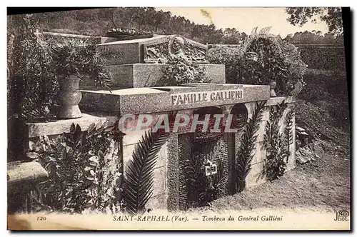 Cartes postales Saint Raphael Tombeau du General Gallieni