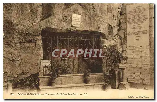 Cartes postales Rocamadour Tombeau de Saint Amadour