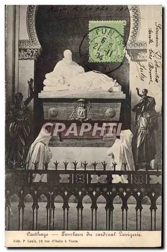 Cartes postales Carthage Tombeaux puniques Tunisie