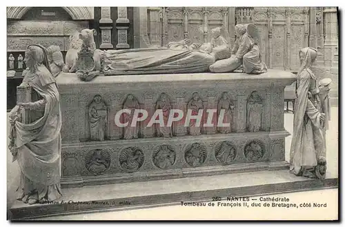 Cartes postales Nantes Cathedrale Tombeau de Francois II duc de Bretagne