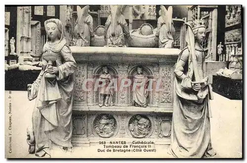 Cartes postales Nantes Cathedrale Tombeau de Francois II Duc de Bretagne