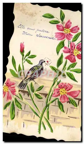 Cartes postales Oiseau (dessin a la main)