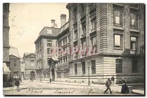 Cartes postales Ecole Centrale Entree des Eleves Paris
