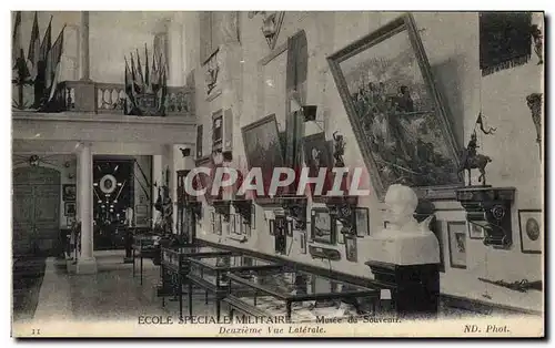 Cartes postales Ecole Speciale Militaire Musee du souvenir Deuxieme Vue laterale Militaria