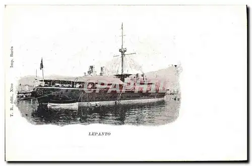 Cartes postales Bateau Lepanto