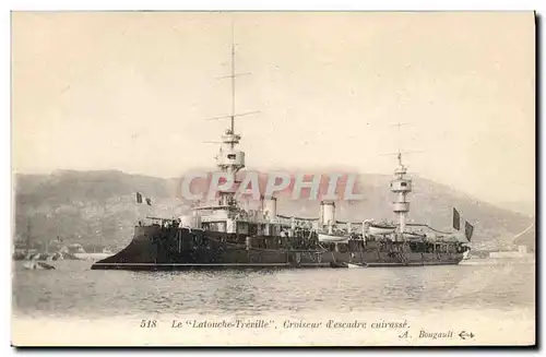 Cartes postales Bateau Le Latouche Treville Croiseur d&#39escadre Cuirasse