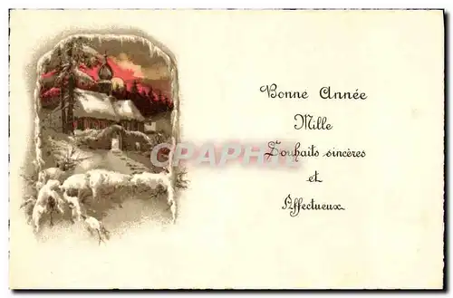 Cartes postales Fantaisie Bonne annee