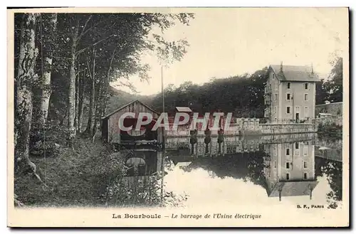 Ansichtskarte AK Electricite La Bourboule Le barrage de l&#39usine electrique