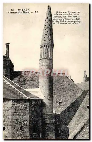 Ansichtskarte AK Bayeux La lanterne des morts