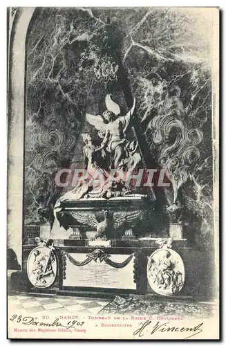 Cartes postales Nancy Tombeau de la reine Opalinska
